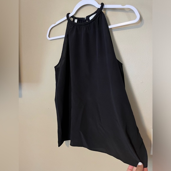 A.L.C Kinsa Silk Halter Neck Tank - Picture 3 of 9